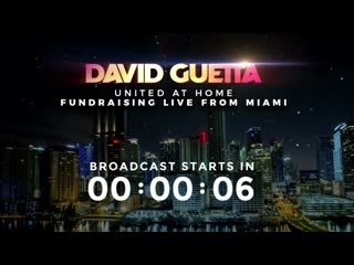 David Guetta @ United At Home (Fundraising.. — Видео | VK Видео